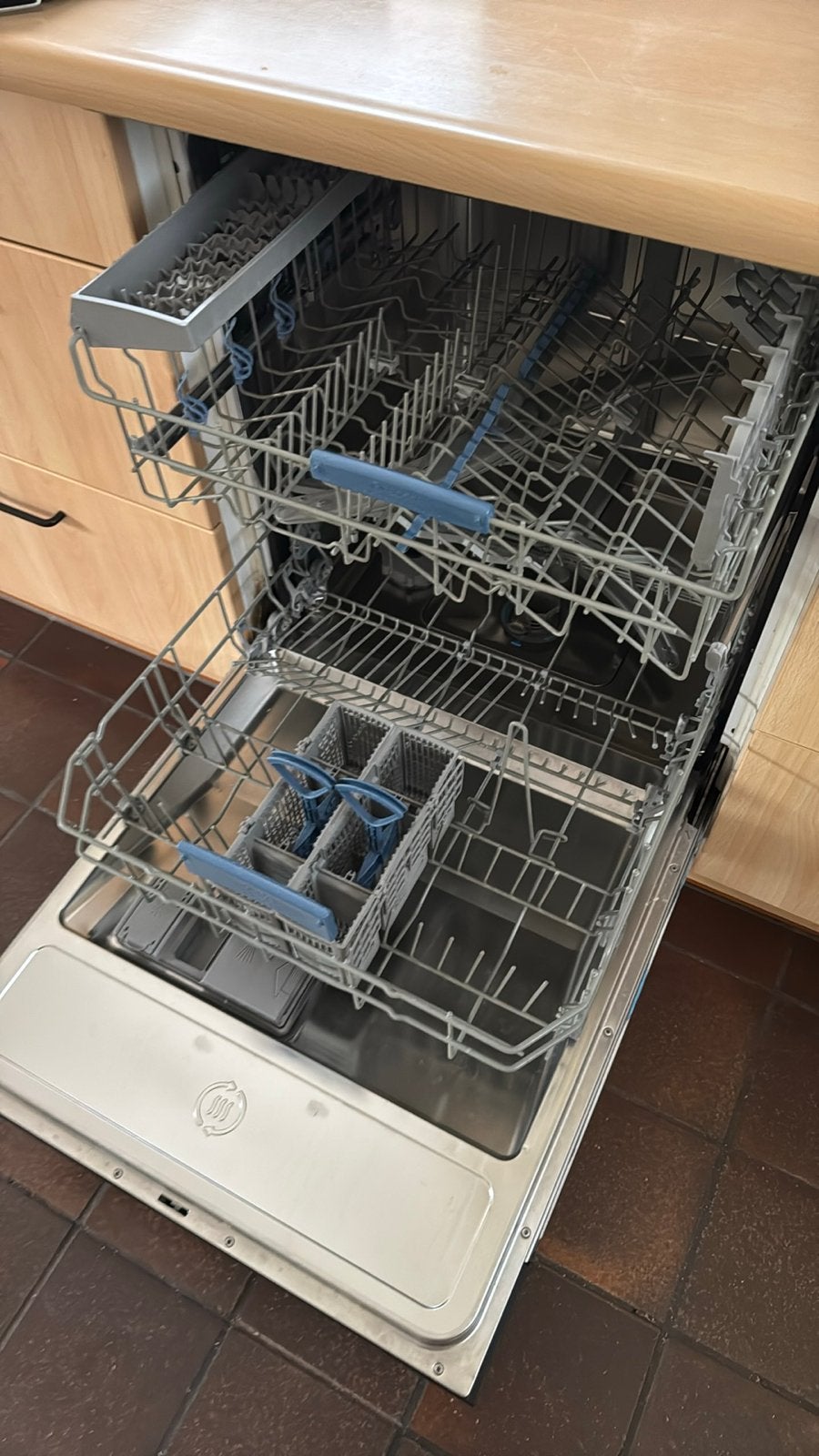Bosch Super Silence Inbouw Vaatwasser+aansluitslangen zgan, Ophalen, Minder dan 85 cm, 60 cm of meer, Zo goed als nieuw