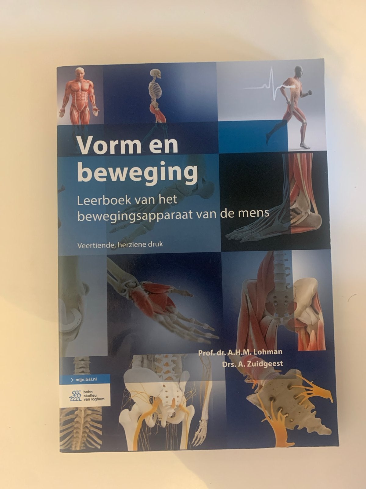 Vorm en beweging: Leerboek bewegingsapparaat mens, Boeken, Studieboeken en Cursussen, Ophalen of Verzenden, Beta, Zo goed als nieuw