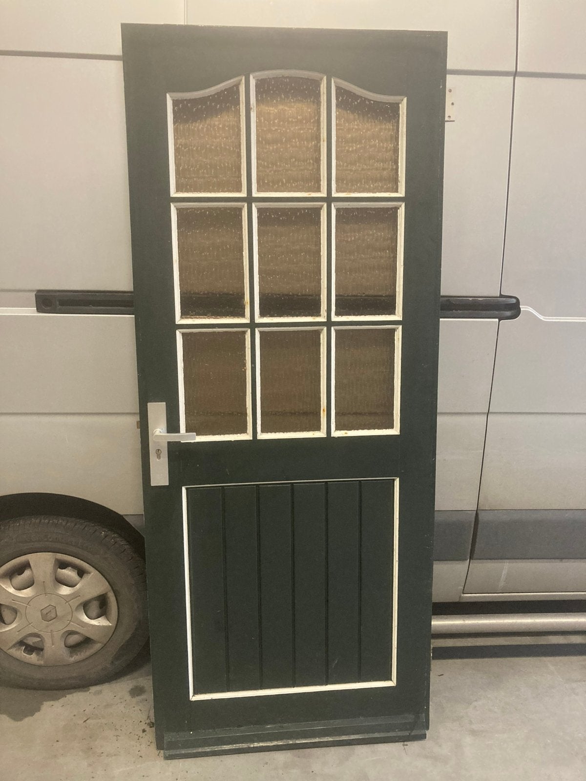 Hardhouten buitendeur 88*2115, Ophalen, 1 tot 2 meter, Minder dan 3 meter, Zo goed als nieuw