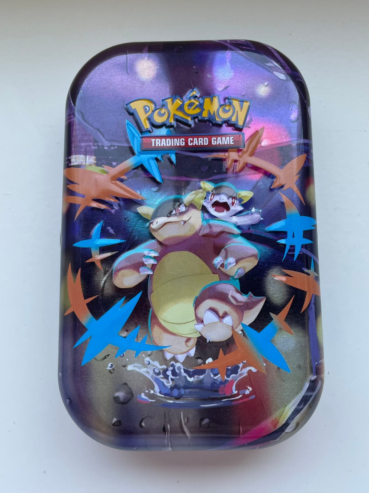 Pokémon mini tin Kangaskhan, Hobby en Vrije tijd, Verzamelkaartspellen | Pokémon, Ophalen of Verzenden, Nieuw