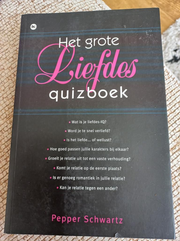 Het grote Liefdes quizboek, Ophalen of Verzenden