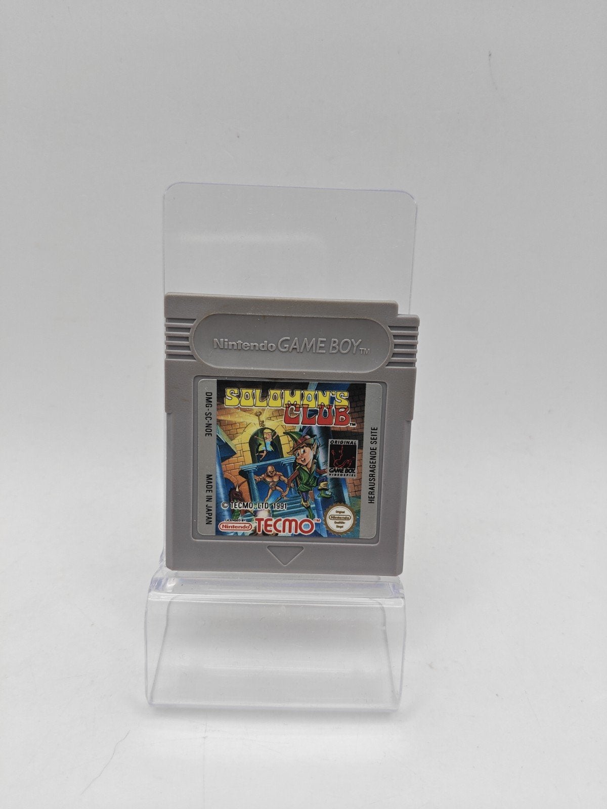 Solomon's Club Nintendo Gameboy Classic, Puzzel en Educatief, Gebruikt, 1 speler, Onbekend