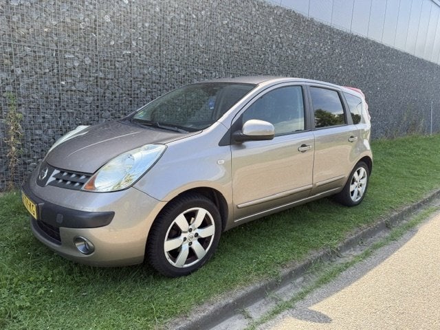 Nissan Note 1.4 First Note AIRCO (bj 2006), Auto's, Nissan, Automatische klimaatregeling, 4 cilinders, Bruin, Origineel Nederlands