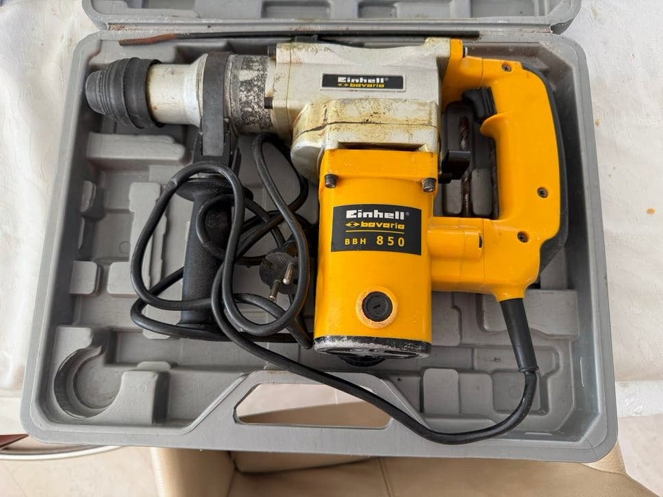 Einhell BBH 850 Zware Klopboormachine, Boor- en/of Breekhamer, Ophalen of Verzenden, Klopboormechanisme, Gebruikt