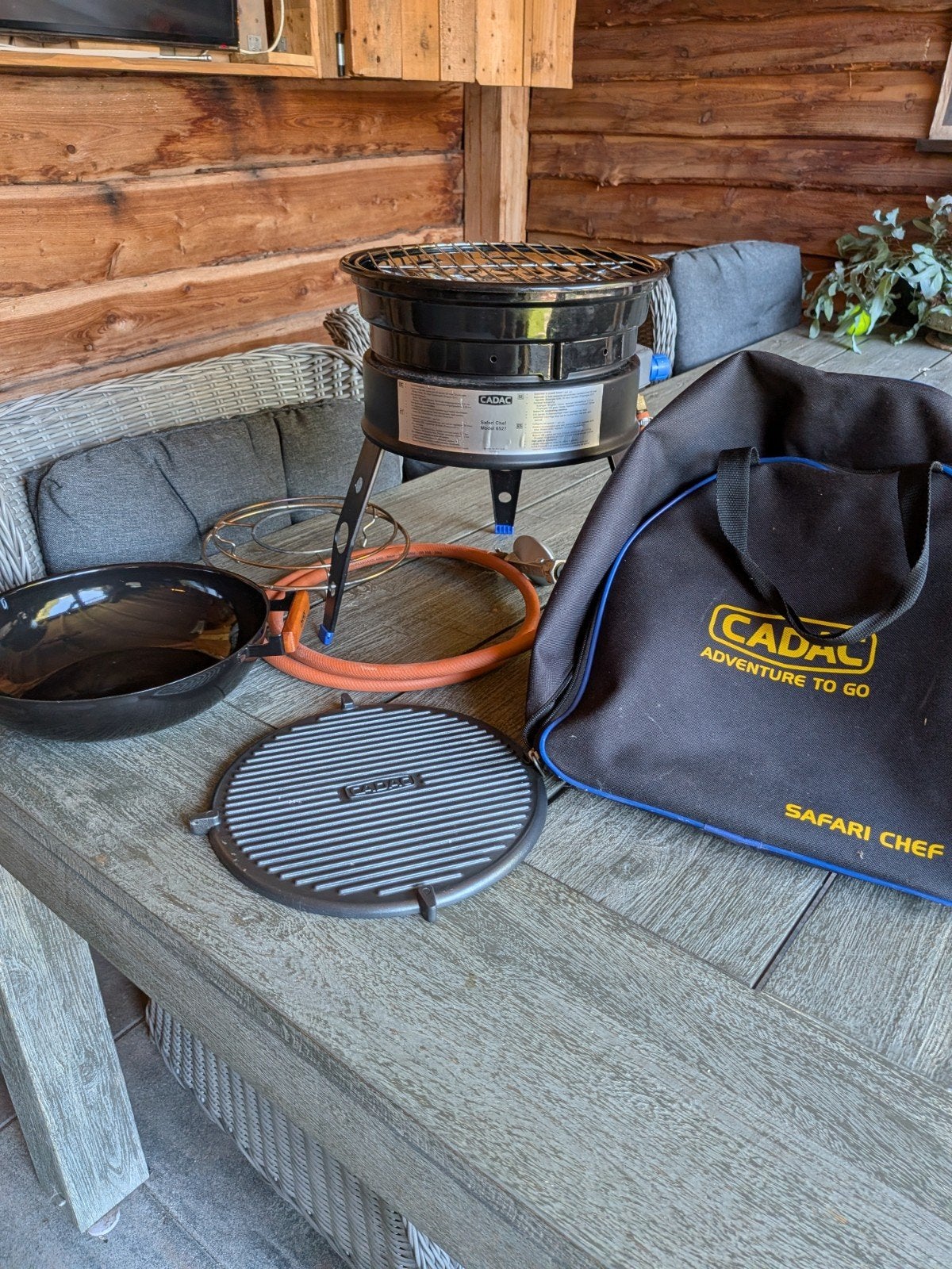 Cadac Safari Chef 2 - Draagbare Gasbarbecue, Ophalen, Gebruikt