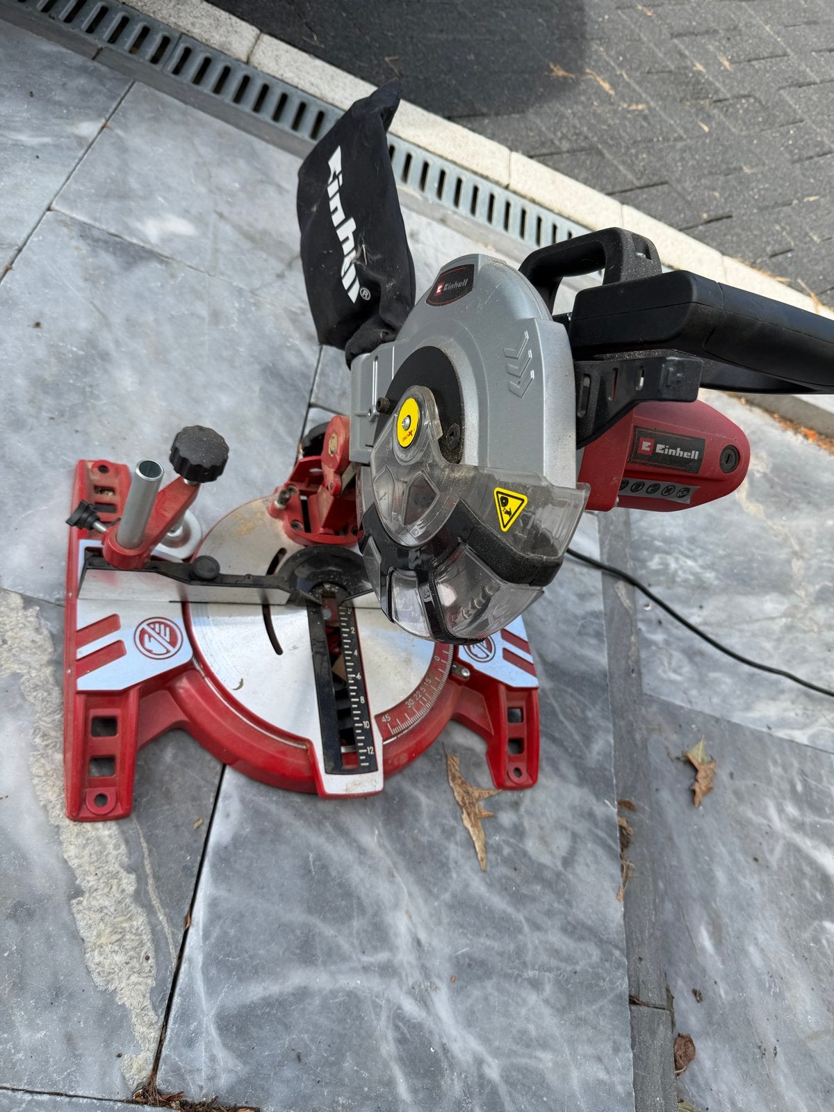Einhell Afkortzaag TC-MS 2112 - ZGAN, Ophalen, Gebruikt, Afkortzaag, 30 tot 70 mm