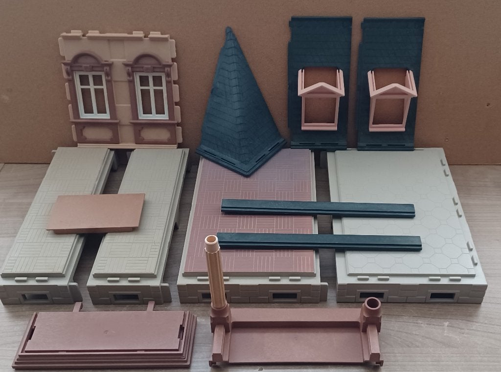 playmobil onderdelen vintage herenhuis 5300, Verzenden, Gebruikt, Losse onderdelen