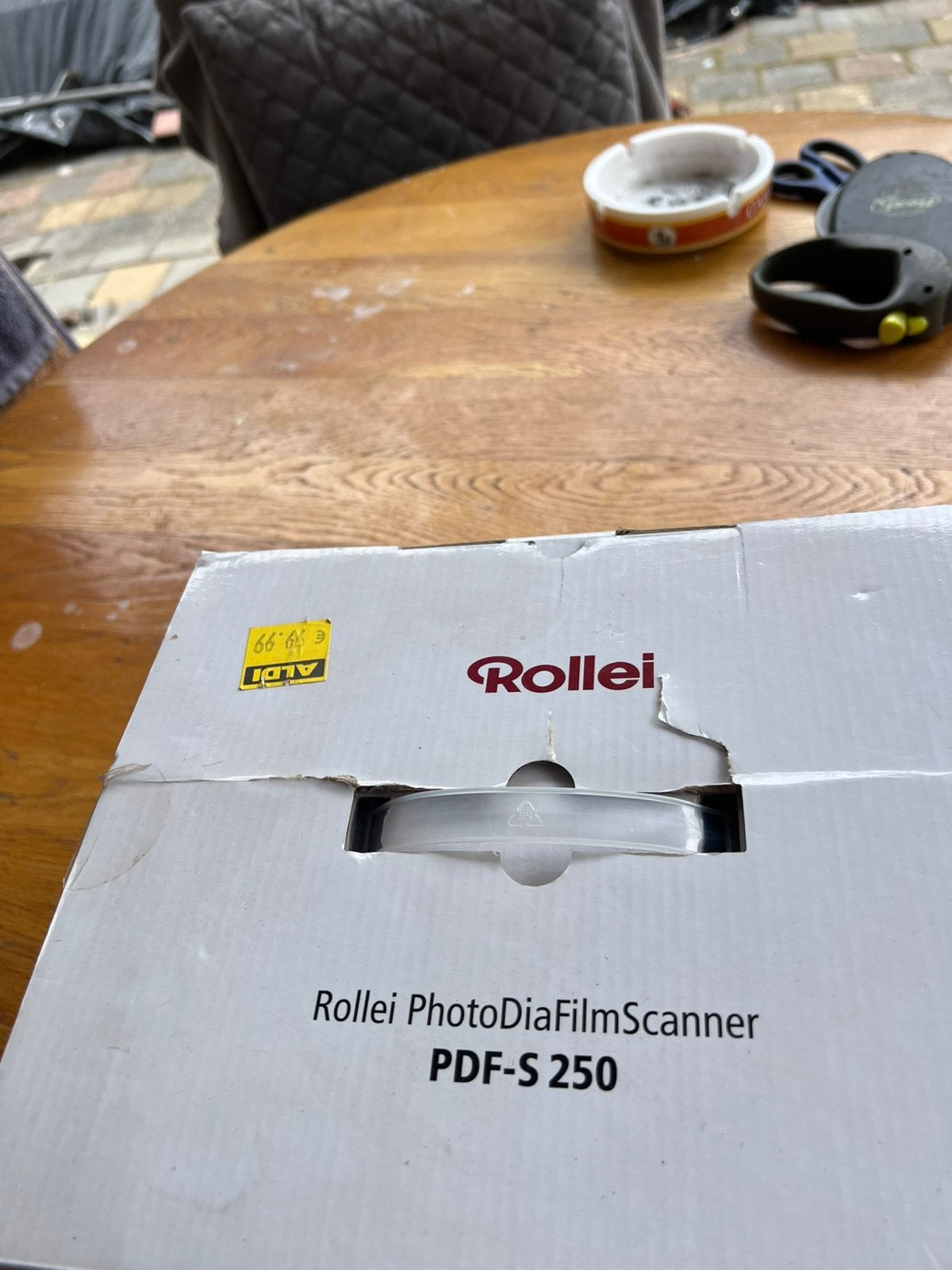 Rollei PhotoDiaFilmScanner PDF-S 250, Ophalen, Zo goed als nieuw, Diascanner