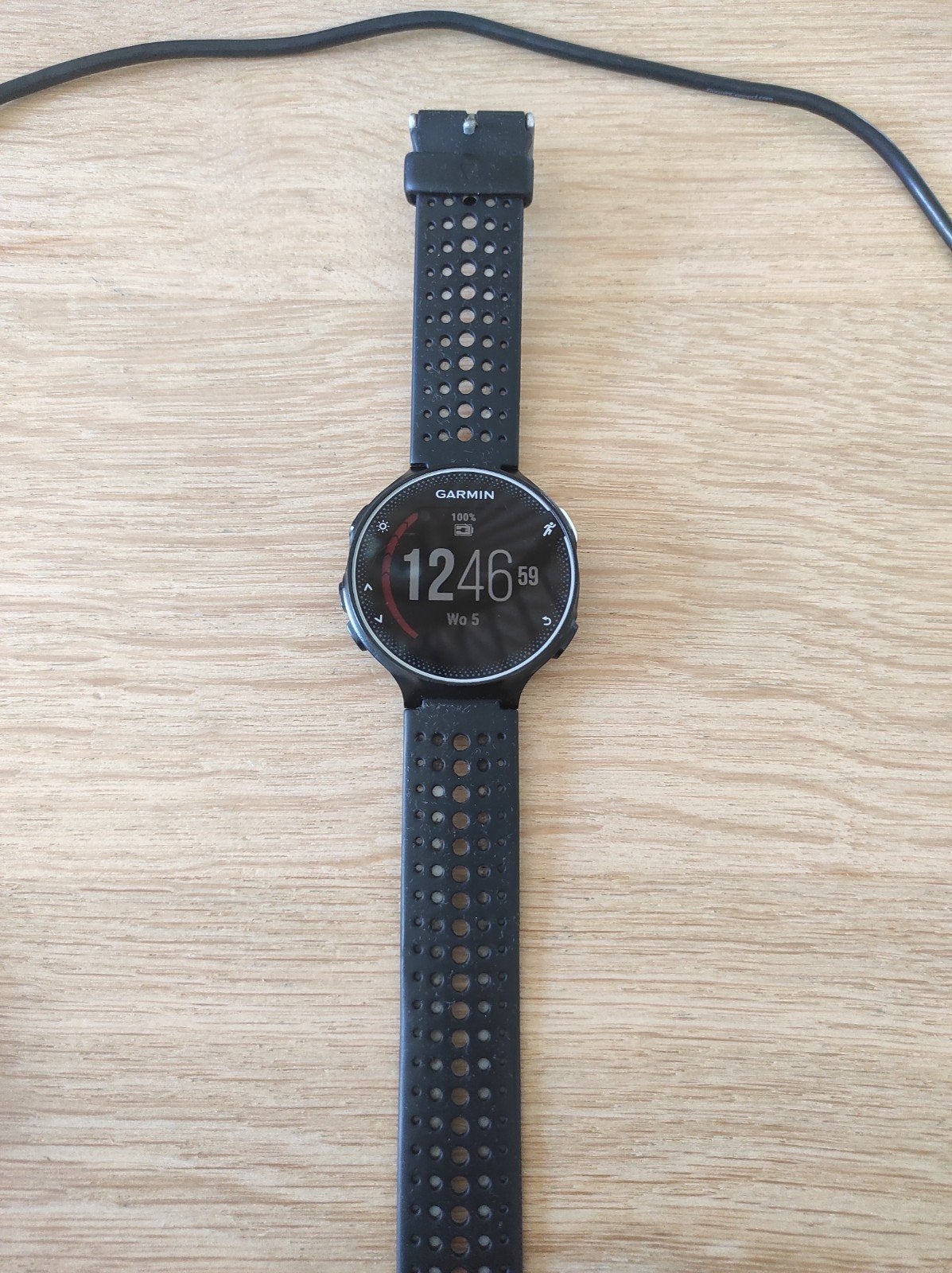 Garmin Forerunner 230 sporthorloge - Zwart, Gebruikt, Zwart, Garmin, Ophalen of Verzenden