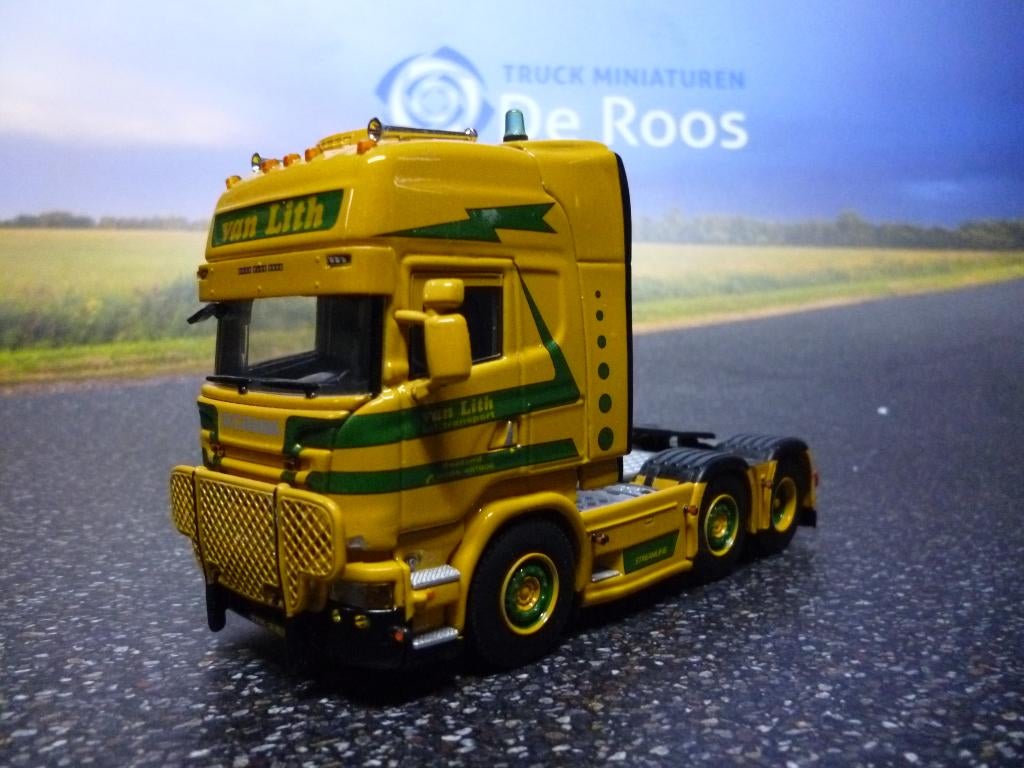 WSI Scania Van Lith, Hobby en Vrije tijd, Modelauto's | 1:50, Ophalen of Verzenden, Nieuw, Bus of Vrachtwagen, Wsi