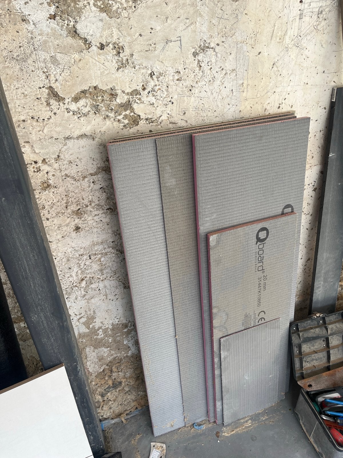 Qboard bouwplaten 1200x600x20mm en halve plaat 4mm, Ophalen, Gebruikt, 40 tot 60 cm, Overige typen