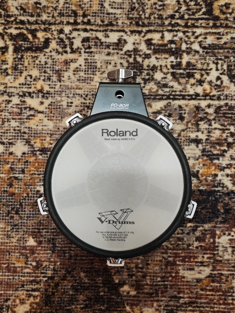 Roland PD-80R Snare Tom Pad | Elektronisch Drumstel, Roland, Drums of Percussie, Ophalen of Verzenden, Zo goed als nieuw