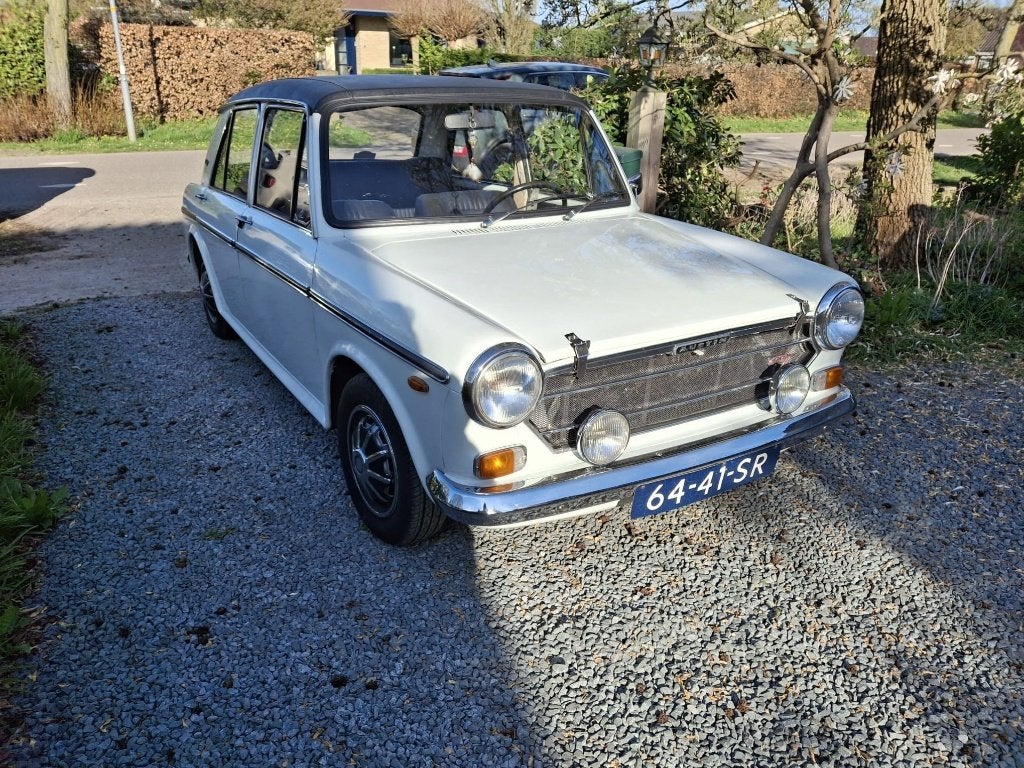 Austin Glider 1.3 GT 1971, Auto's, Voorwielaandrijving, 4 cilinders, Wit, Origineel Nederlands