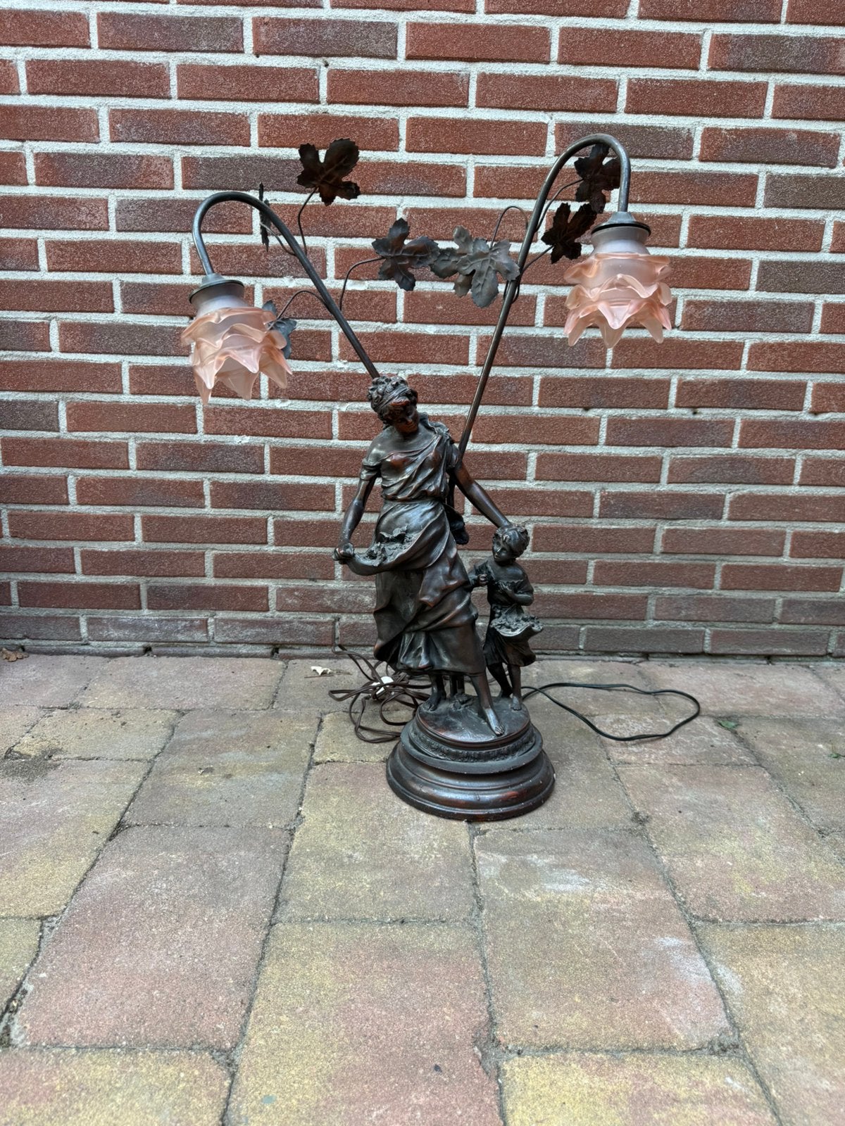 Retro lamp, Ophalen