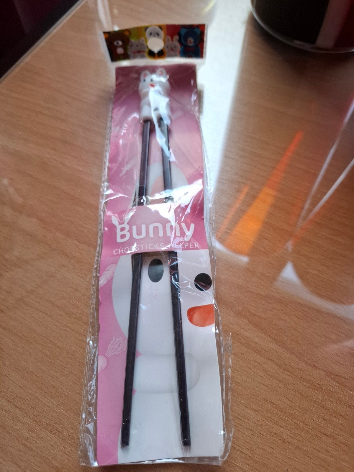 Bunny Chopsticks Helper - Nieuw in verpakking, Overige typen, Verzenden, Nieuw, Wit