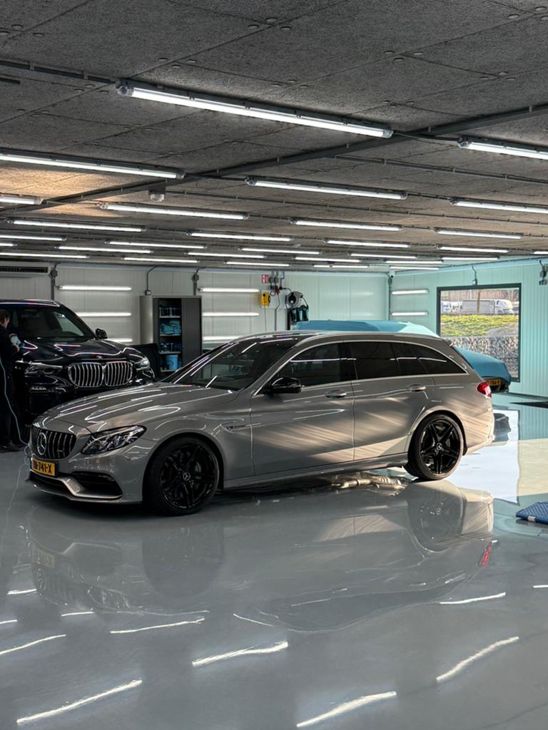 Mercedes-Benz C-Klasse C63 AMG 476pk AMG Speedshift 2015, Auto's, Mercedes-Benz, Automaat, Achterwielaandrijving, Zwart, 4 cilinders