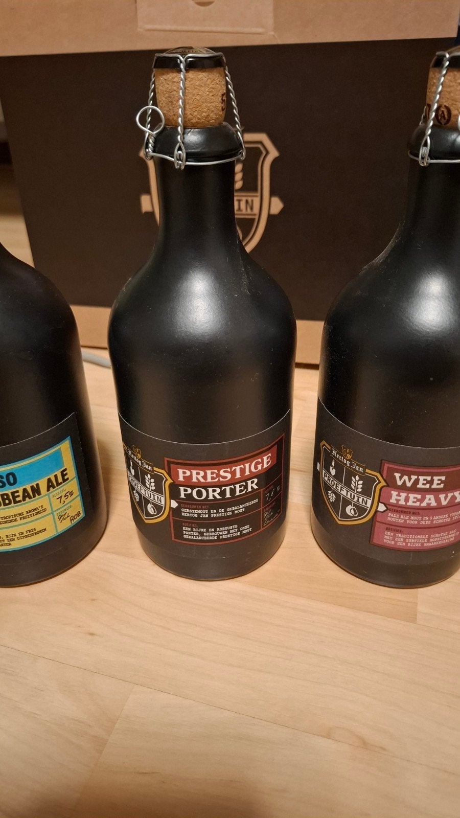 Hertog jan proeftuin prestige porter, Verzamelen, Ophalen of Verzenden, Nieuw, Flesje(s), Hertog Jan