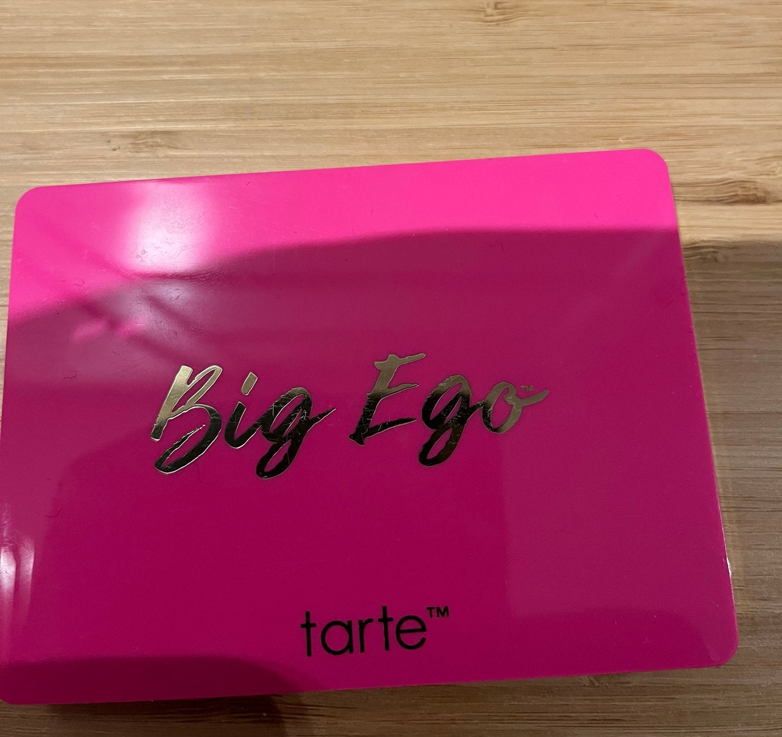Tarte Big Ego Oogschaduw Palette - Roze/Goud, Ogen, Verzenden, Nieuw, Make-up