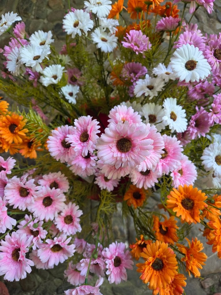 COSMEA - KUNST - 4 KLEUREN, Huis en Inrichting, Woonaccessoires | Kunstplanten en Kunstbloemen, Nieuw, Ophalen of Verzenden