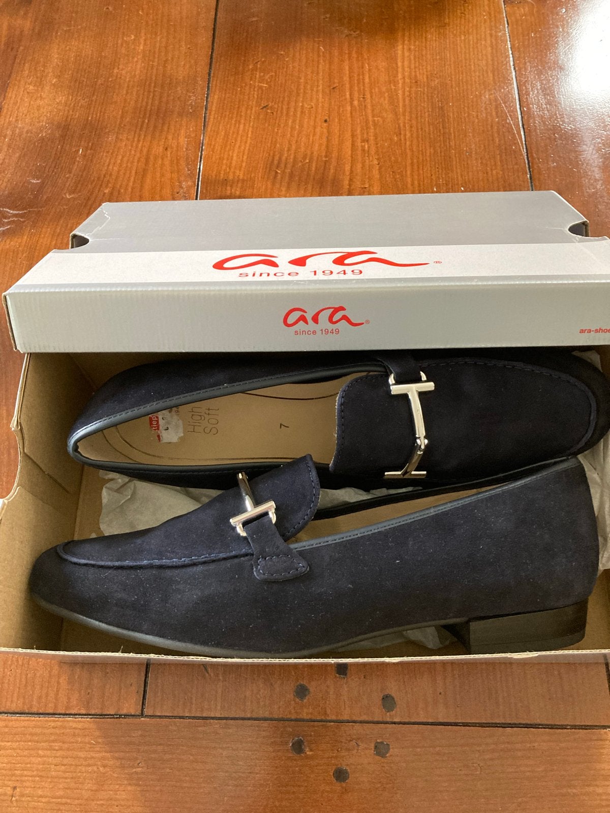 Ara Damesschoenen - Comfortabele Instappers, Kleding | Dames, Schoenen, Verzenden, Zo goed als nieuw, Blauw, Instappers