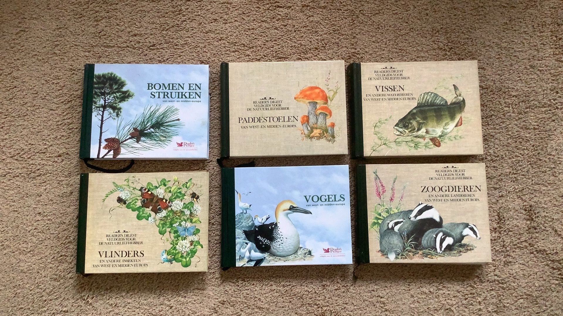Reader’s Digest Veldgids, 6x: Bomen - Vissen - Vlinders -, Boeken, Natuur, Ophalen of Verzenden, Zo goed als nieuw, Natuur algemeen