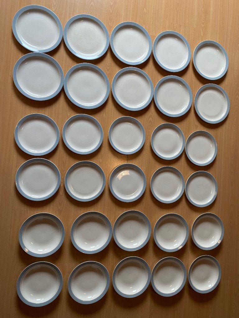 30 x Pertrus Regout servies 10 x diner, dessert & diep bord, Ophalen of Verzenden