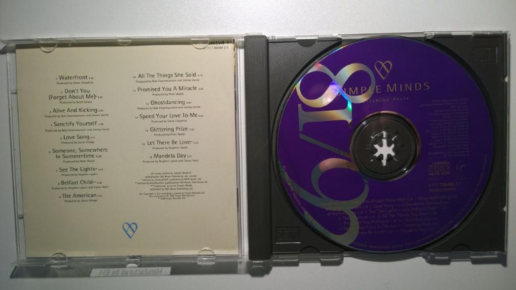 Simple Minds - Glittering Prize 81-92, Ophalen of Verzenden, Zo goed als nieuw