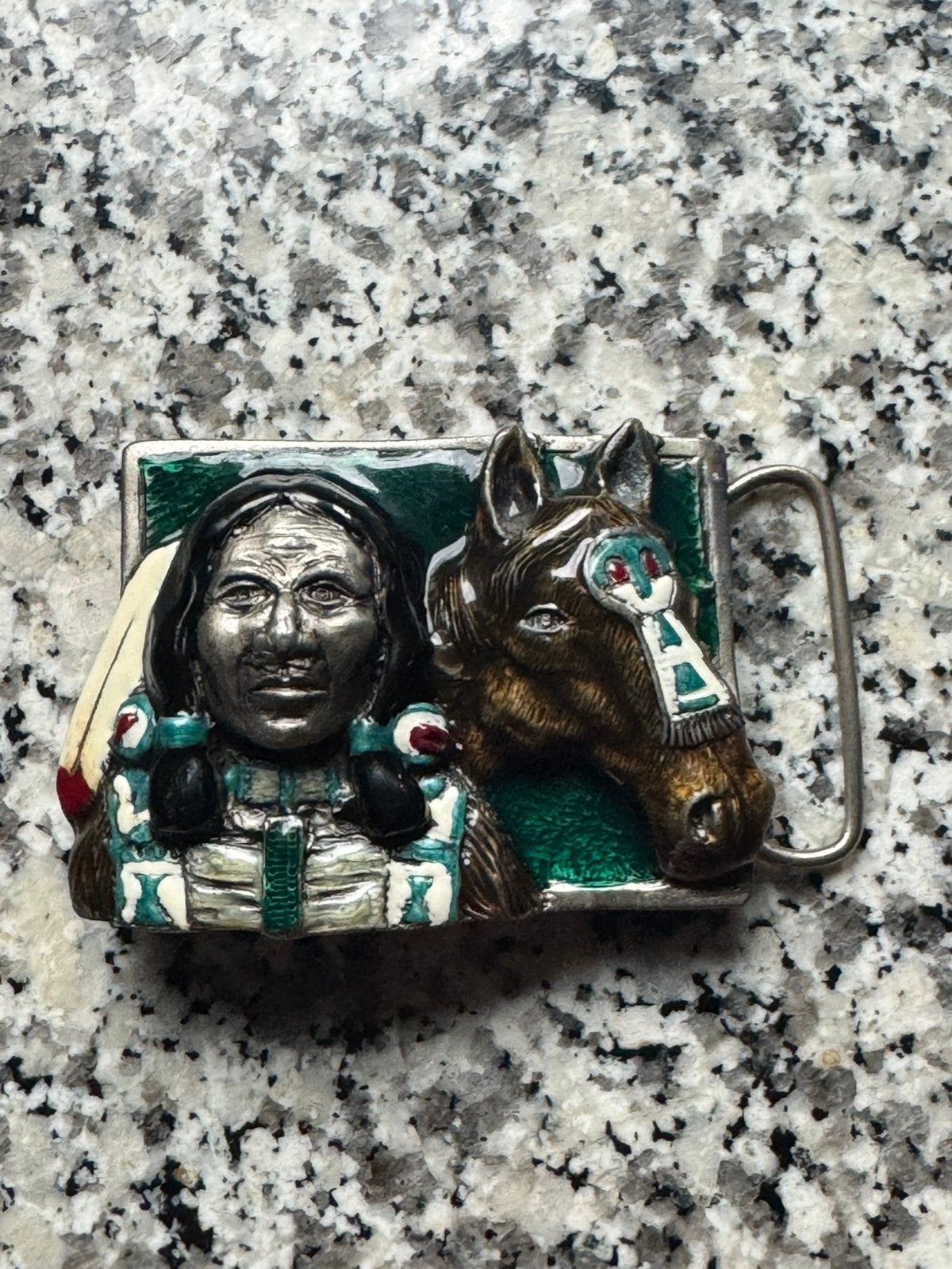 Spec-cast buckle / gesp western, Losse buckle of gesp, Overige kleuren, Minder dan 95 cm, Ophalen of Verzenden