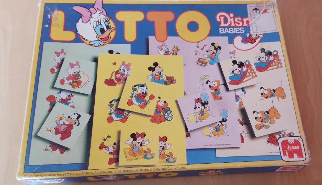 Lotto Disney Babies., Vijf spelers of meer, Ophalen of Verzenden, Gebruikt, Jumbo
