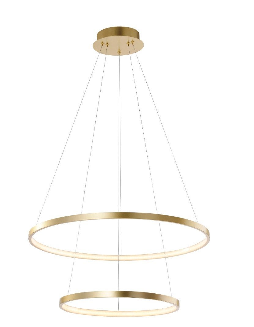 Gouden hanglamp, ongeveer 2 jaar oud. Als nieuw nog., Ophalen of Verzenden, Zo goed als nieuw, Metaal, Modern