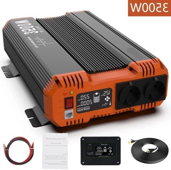 Omvormer – Pure Sine Wave Omvormer – 12V Omvormer, Corvance B.V., Verzenden, Nieuw, Corvancebol@gmail.com