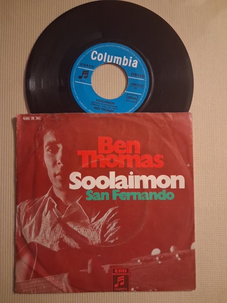 BEN THOMAS  HEEL MOOIE SINGLE, Ophalen of Verzenden, Zo goed als nieuw, Overige formaten