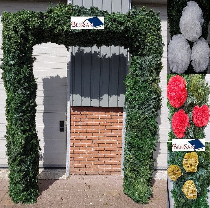 huwelijksboog jubileumboog welkom boog 2.10 mtr bensan enter, Ophalen, Zo goed als nieuw, Overige