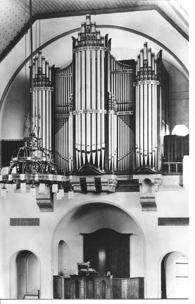 Kampen Geref Nieuwe Kerk orgel, Ophalen of Verzenden, 1940 tot 1960, Ongelopen, Overijssel