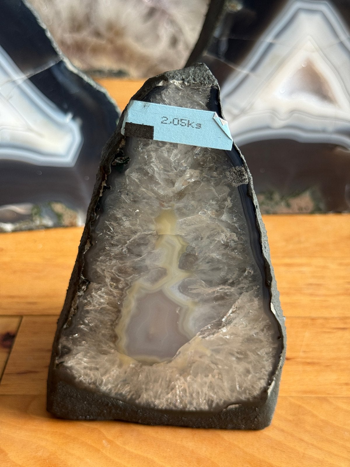 Agaag geode, Verzamelen, Mineralen en Fossielen, Ophalen of Verzenden