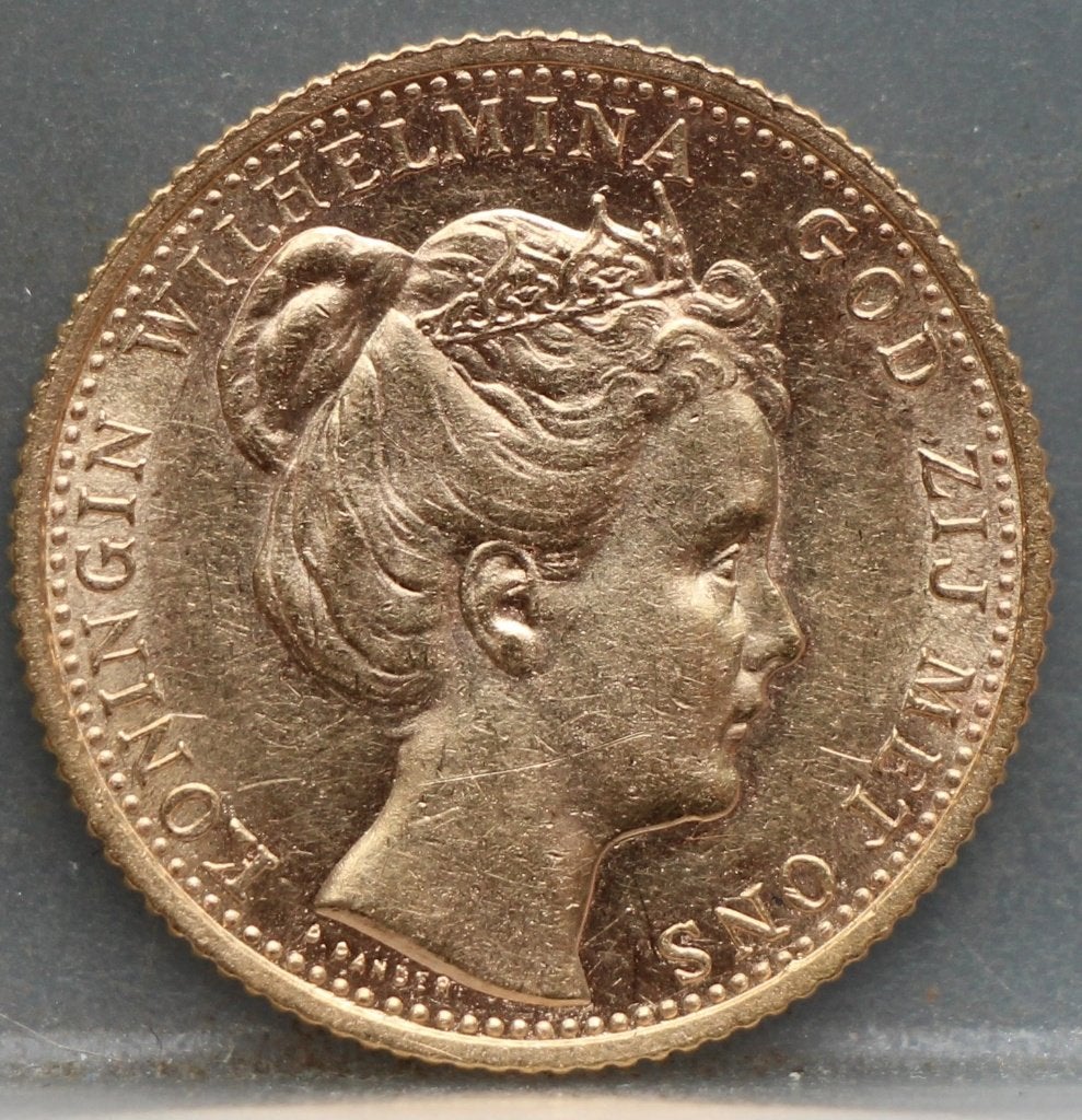 10 gulden 1898 - gouden tientje 1898 Wilhelmina, Koningin Wilhelmina, Losse munt, 10 gulden, Goud