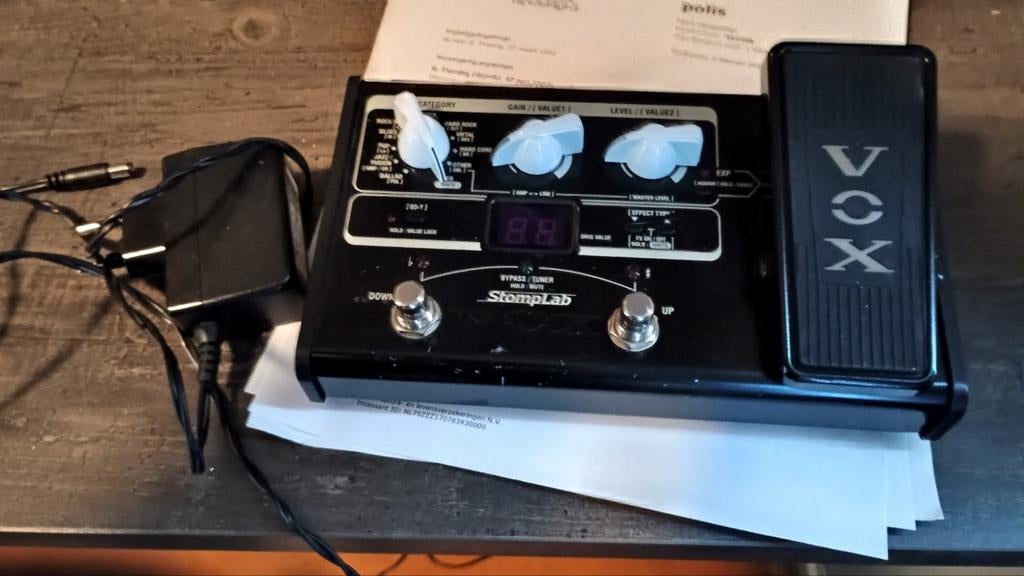 Vox effect pedaal, Muziek en Instrumenten, Effecten, Ophalen of Verzenden, Gebruikt