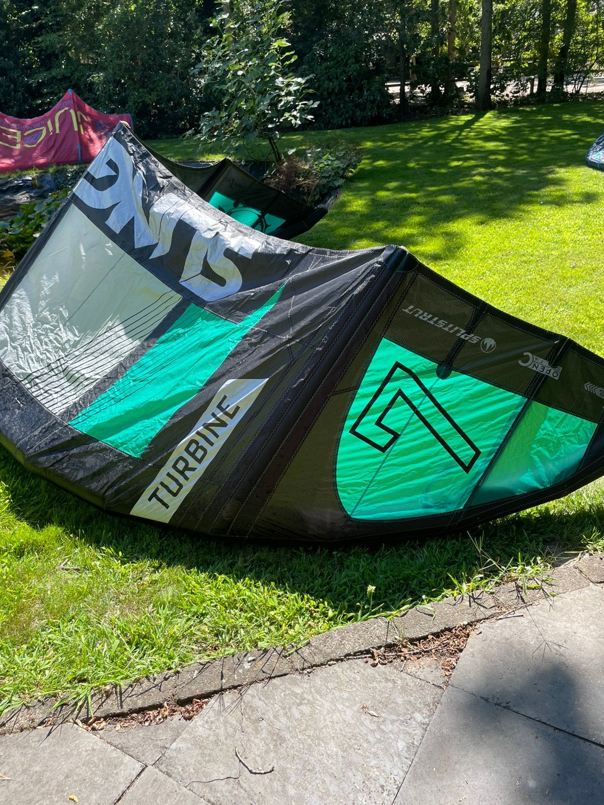 Slingshot Turbine 7m, Ophalen, Geen board, Zo goed als nieuw, Kite
