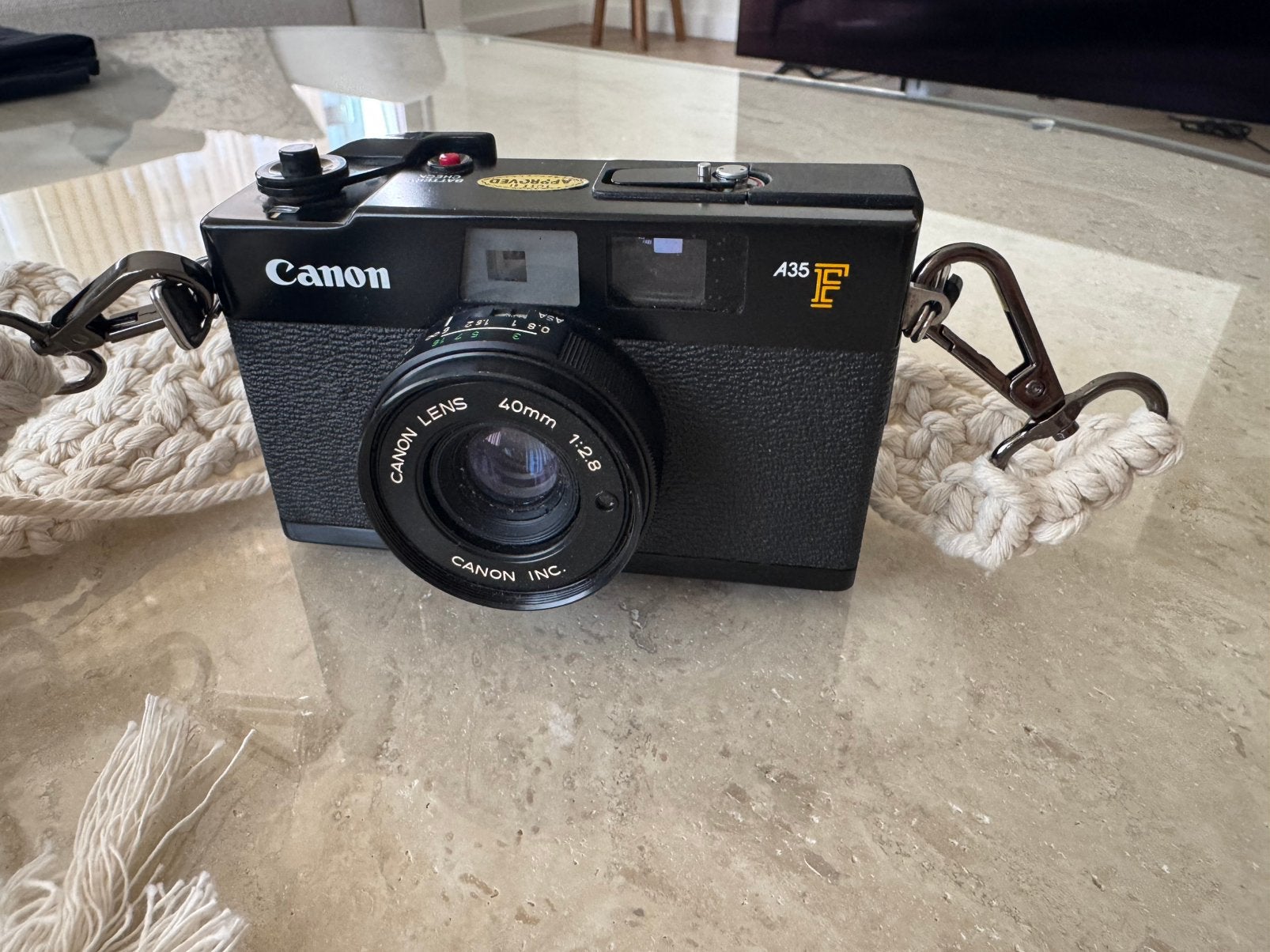 Canon A35F, Ophalen, Gebruikt, Canon, Geen optische zoom