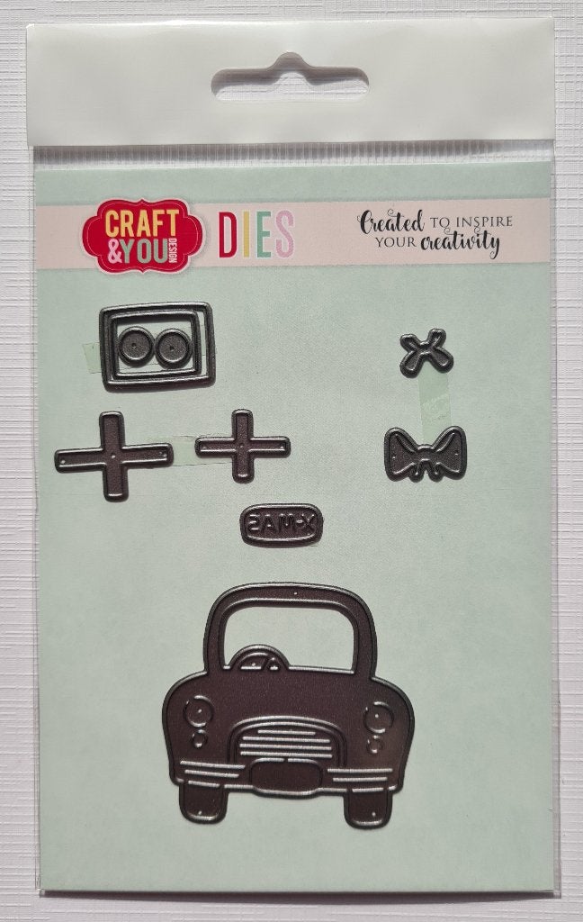 Craft & You Design CW192 en CW194 -  2 Kerst mallen, Hobby en Vrije tijd, Kaarten | Zelf maken, Ophalen, Nieuw, Overige thema's