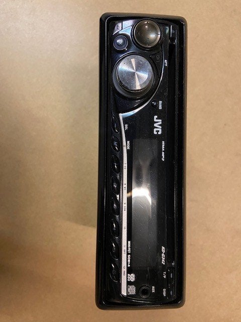 autoradio JVC KD-G342, Ophalen of Verzenden, Gebruikt, Radio, Met cd-speler