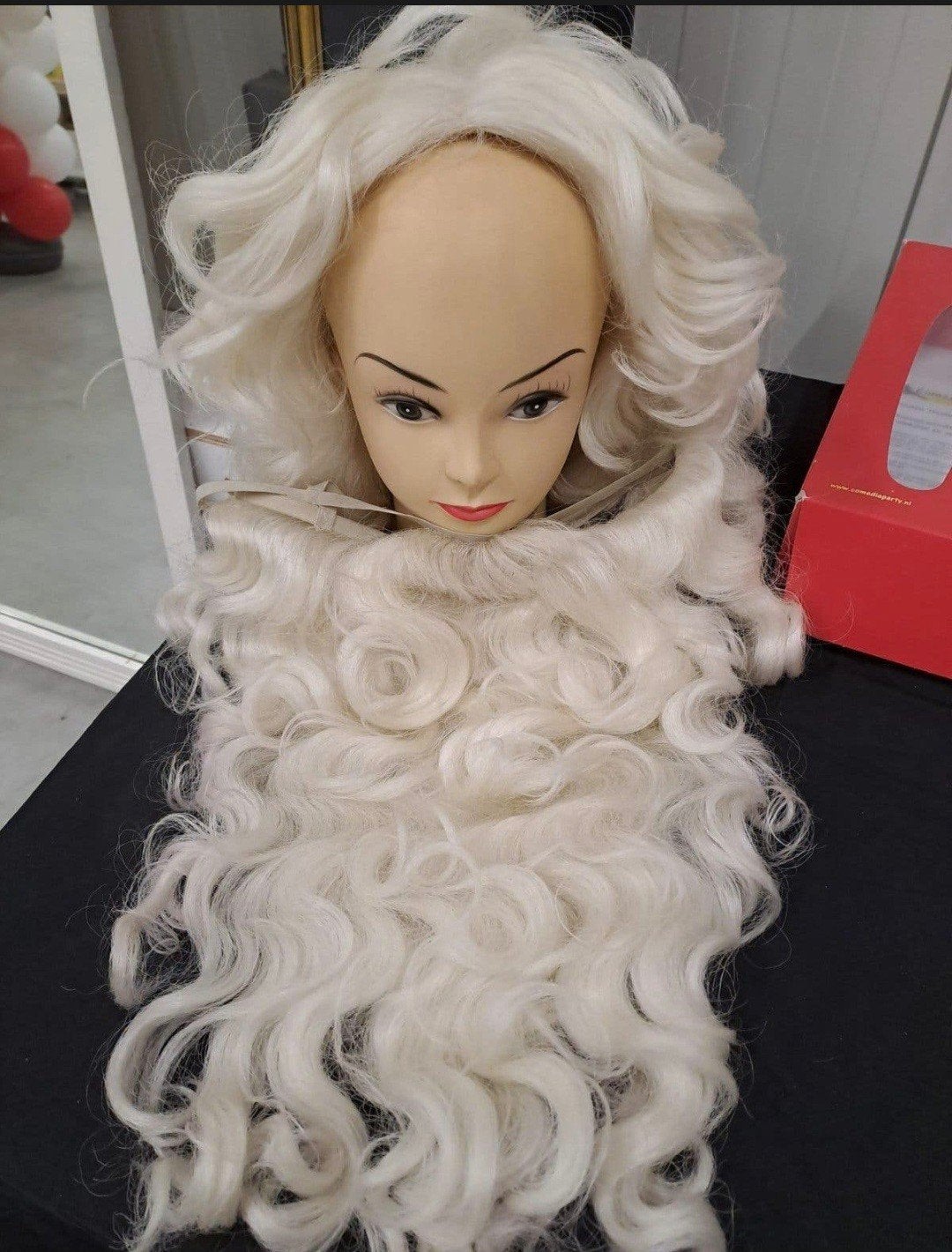 pruik en baard sint, Ophalen of Verzenden