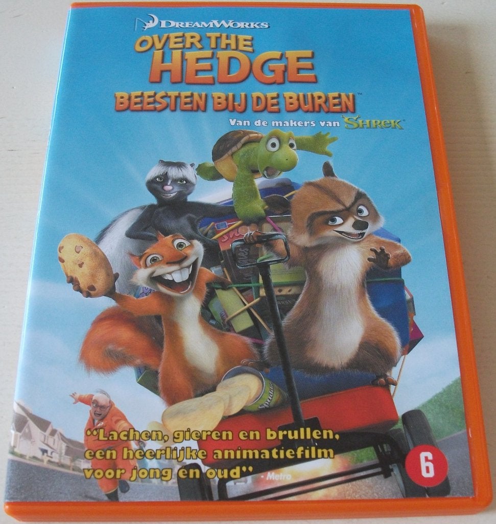 Dvd *** BEESTEN BIJ DE BUREN *** Over The Hedge, Animatie, Amerikaans, Nederlands, Ophalen of Verzenden