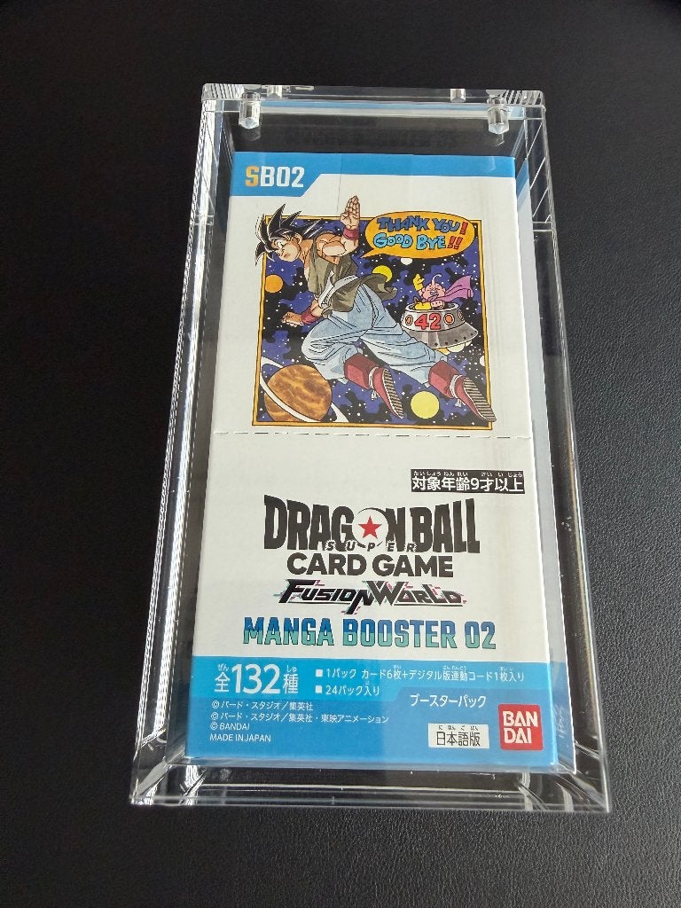 Dragon Ball Super Fusion World SB02 Manga Booster Box (JP), Ophalen of Verzenden, Zo goed als nieuw, Boosterbox, Foil