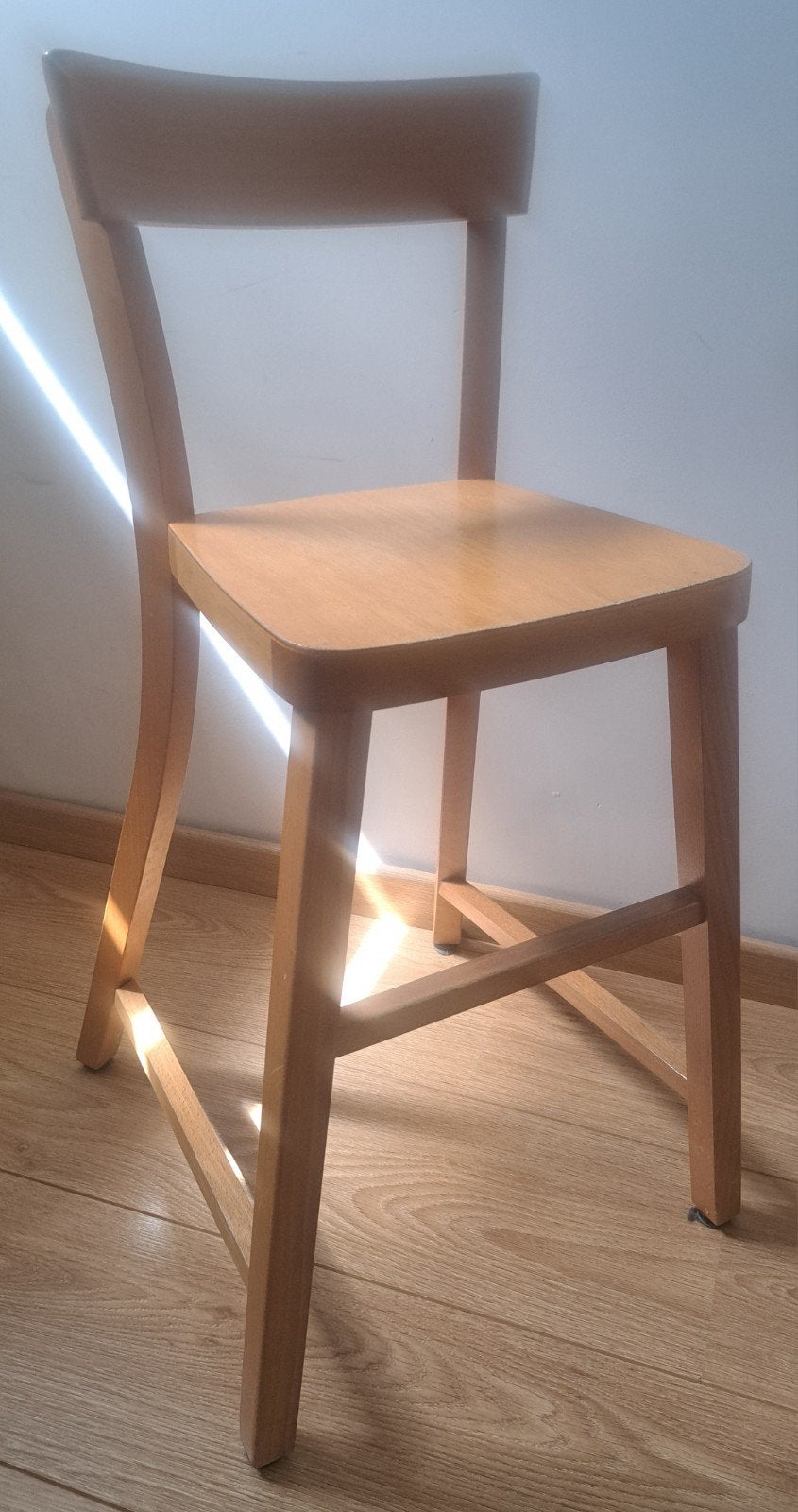 Vintage houten kinderstoel met lichte gebruikerssporen, Ophalen