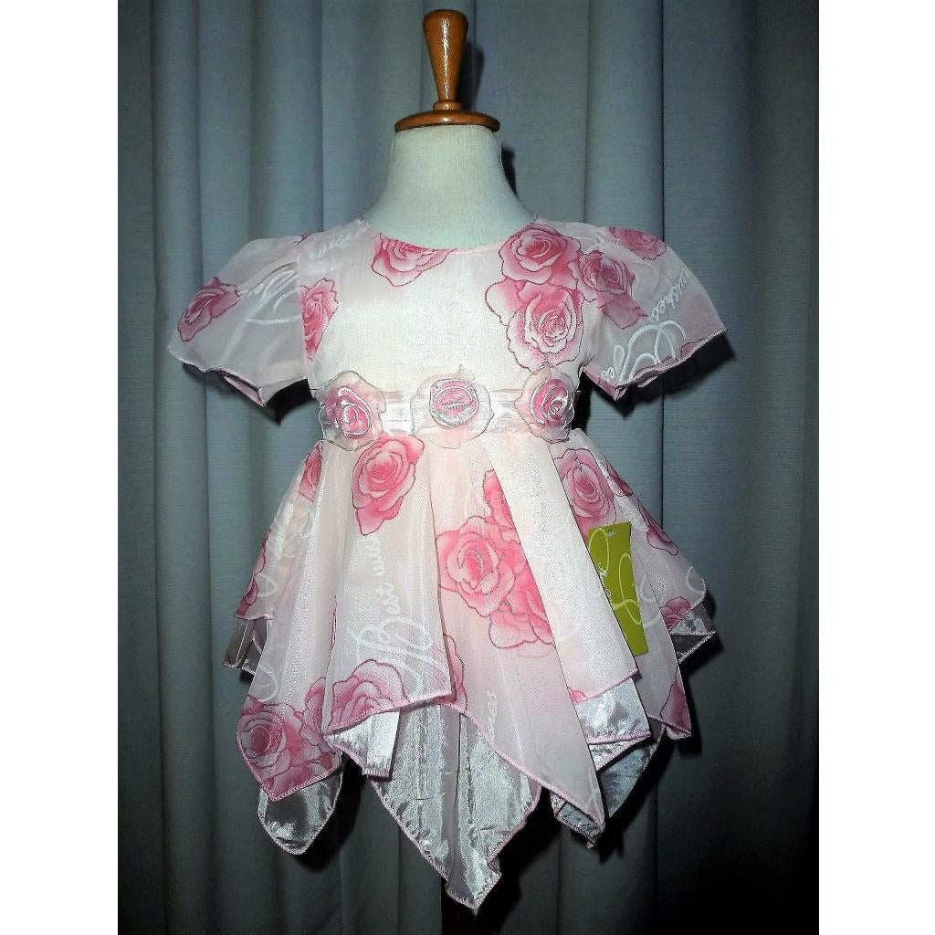 Nieuw ! Maat 74-80 Roze Prinsessenjurk / Feest / Doopjurk, Kinderen en Baby's, Babykleding | Maat 74, Ophalen of Verzenden, Nieuw