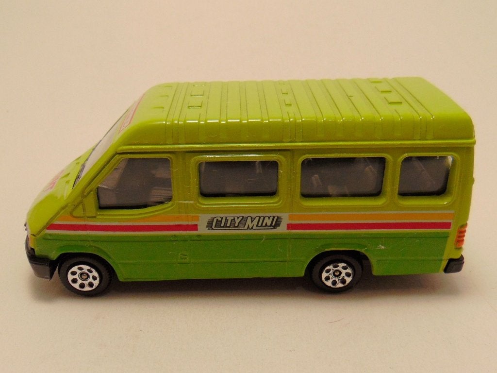 Ford Transit SWT City mini combi bus Corgi lichtgroen, Ophalen of Verzenden, Gebruikt, Bus of Vrachtwagen