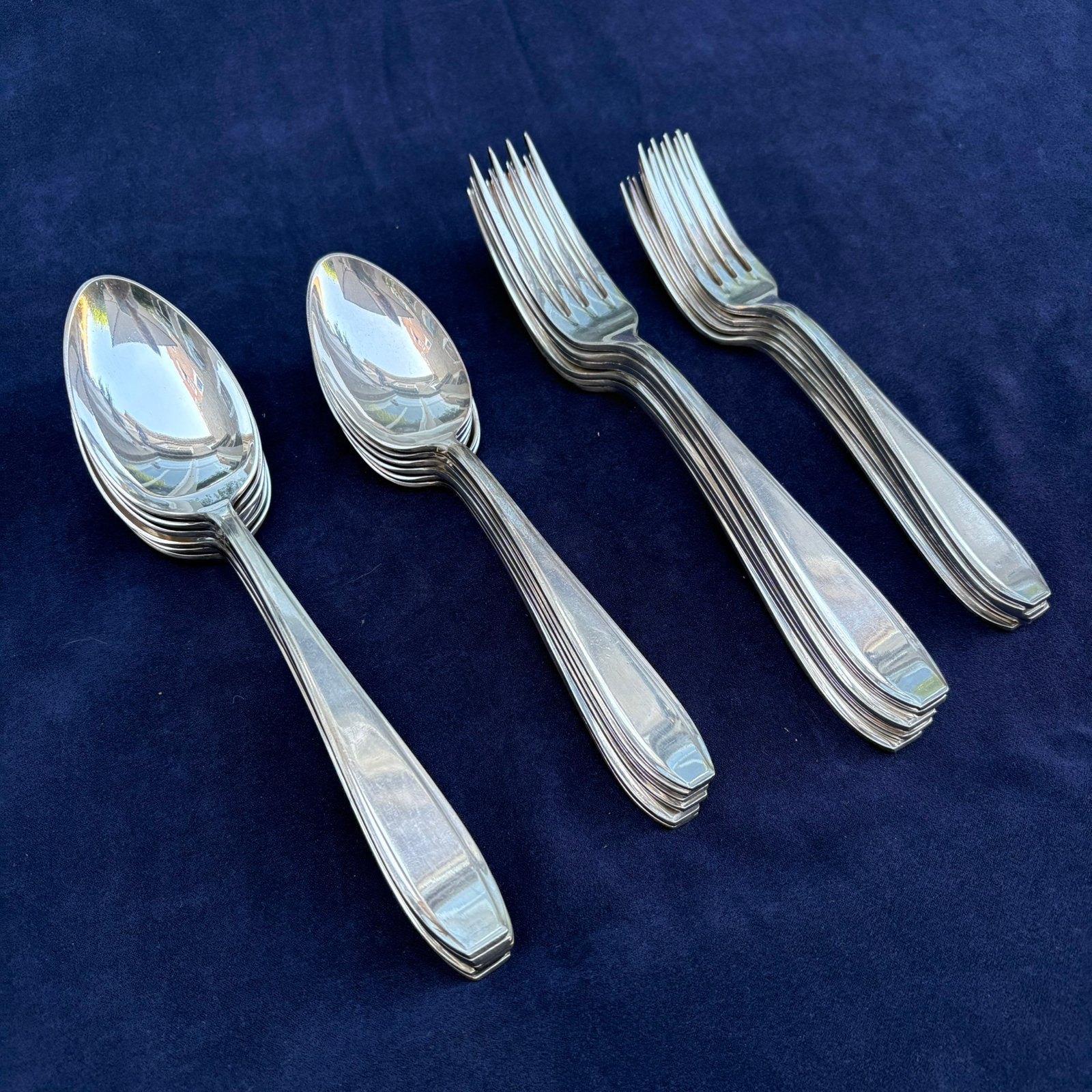 Bestek, verzilverd, SOLA, model 1610. Verzilvering: 90, Ophalen of Verzenden