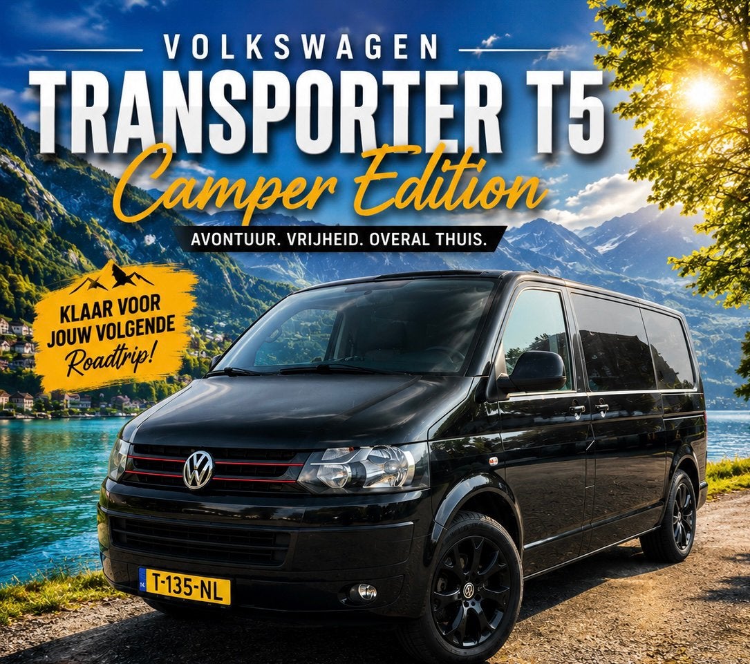 VOLKSWAGEN TRANSPORTER T5 CAMPER 2.0 TDI AUT/DSG FULL OPTION, Auto's, Volkswagen, Euro 5, 4 cilinders, 241 €/maand, 2500 kg