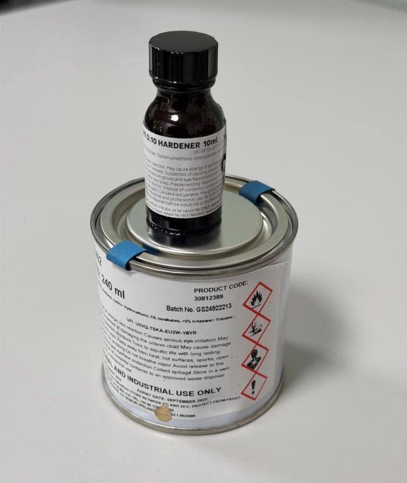 Bostik 2402 2K Lijm 250ml Polychloropreen 2-componenten set, Nieuw, Ophalen of Verzenden, H, H